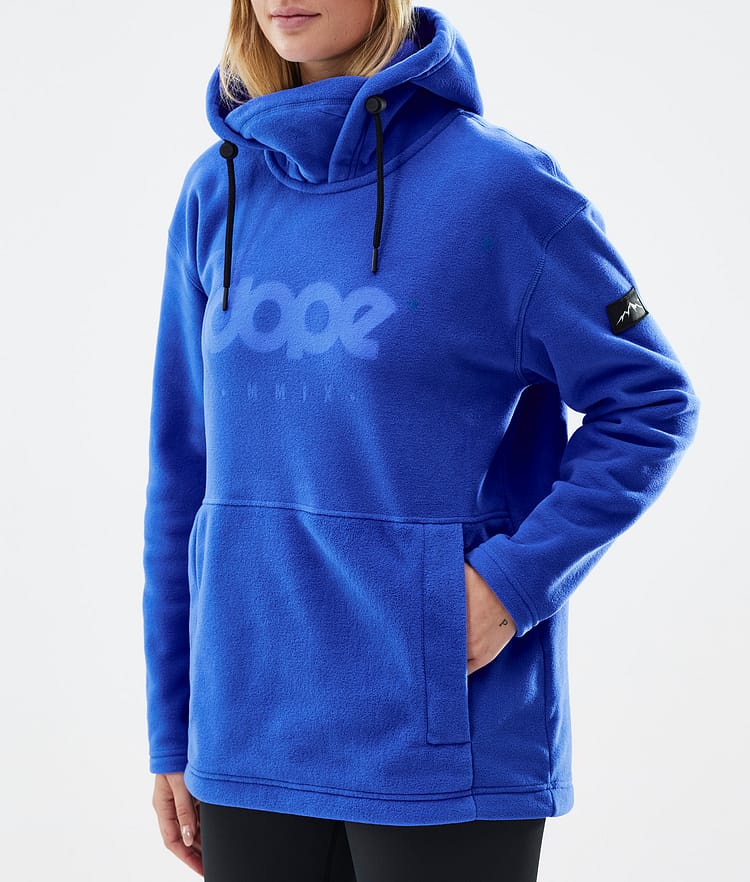 Dope Cozy II W Fleece-hoodie Dame Cobalt Blue, Billede 7 af 7