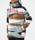 Dope Cozy II W Pile con Cappuccio Donna Shards Gold Muted Pink