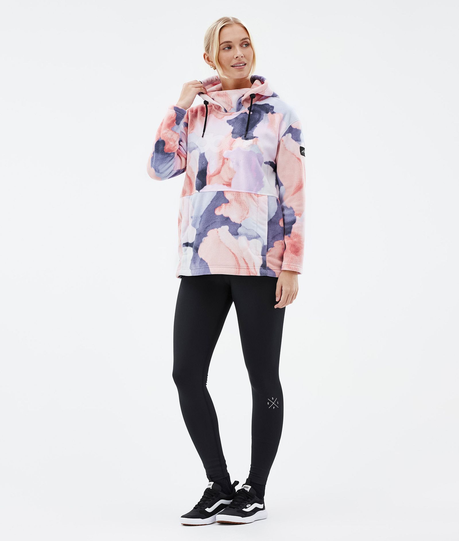 Dope Cozy II W Fleece Hoodie Women Blot Peach, Image 3 of 7