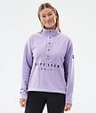 Dope Comfy W Forro Polar Mujer Faded Violet