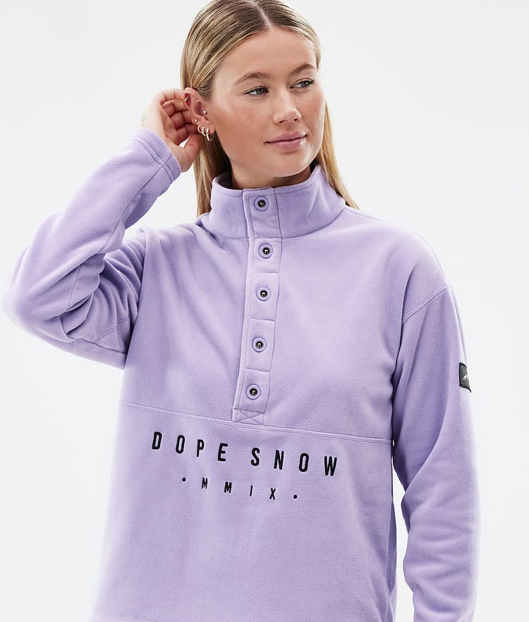 Dope Comfy W Fleece Sweater Women Faded Violet, Image 2 of 6