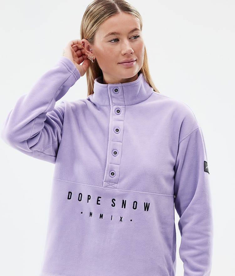 Dope Comfy W Fleecová Mikina Dámské Faded Violet, Obrázek 2 z 6