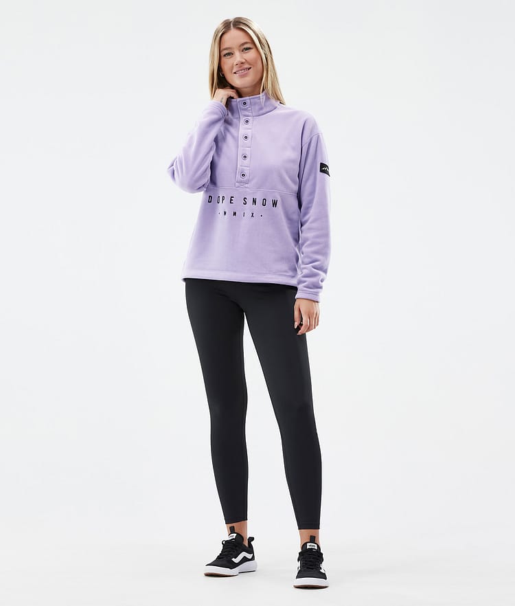 Dope Comfy W Fleece Trui Dames Faded Violet