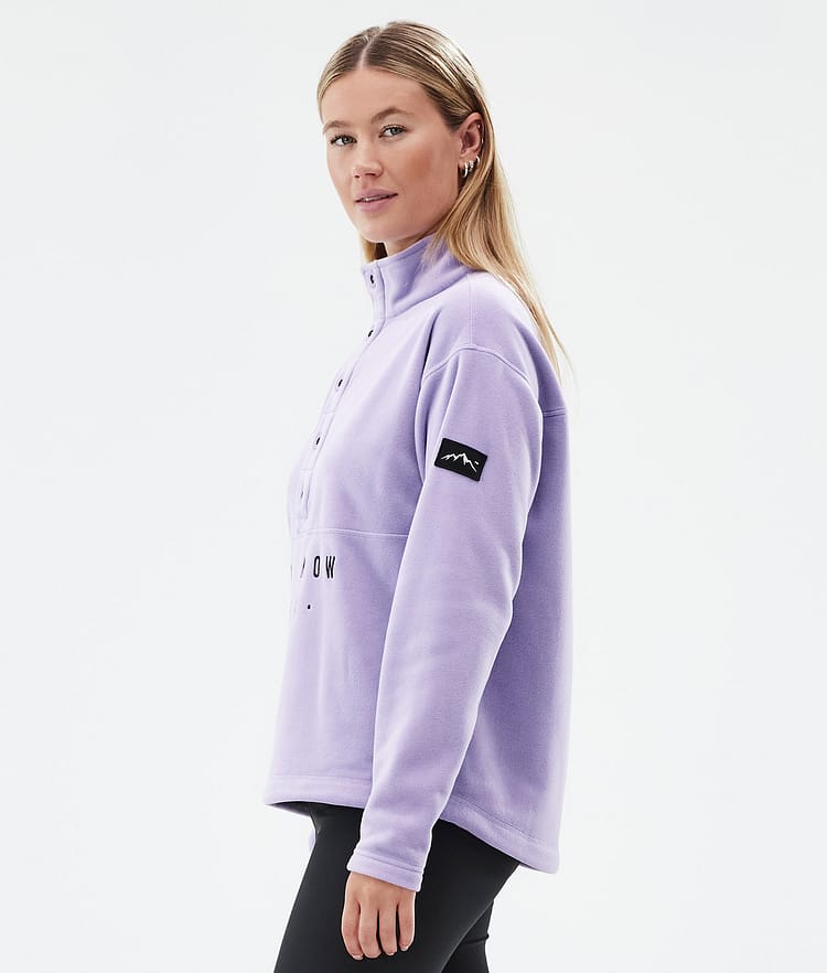 Dope Comfy W Fleece Sweater Women Faded Violet, Image 5 of 6