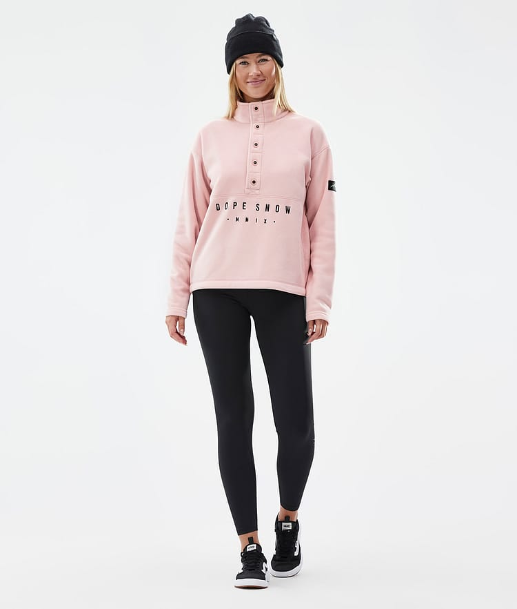 Dope Comfy W Fleece Sweater Women Soft Pink