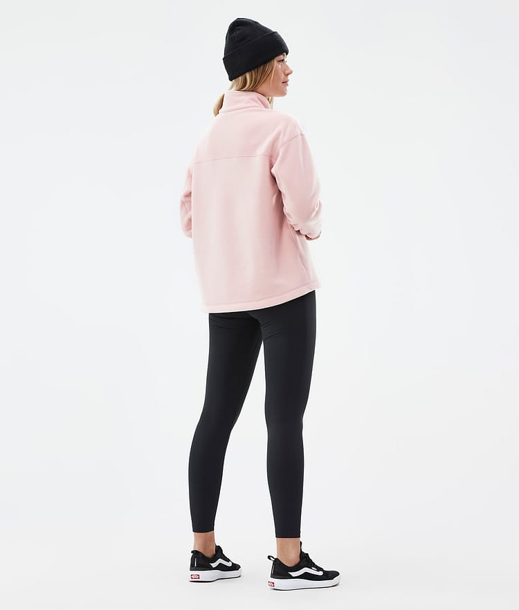 Dope Comfy W Fleece Sweater Women Soft Pink