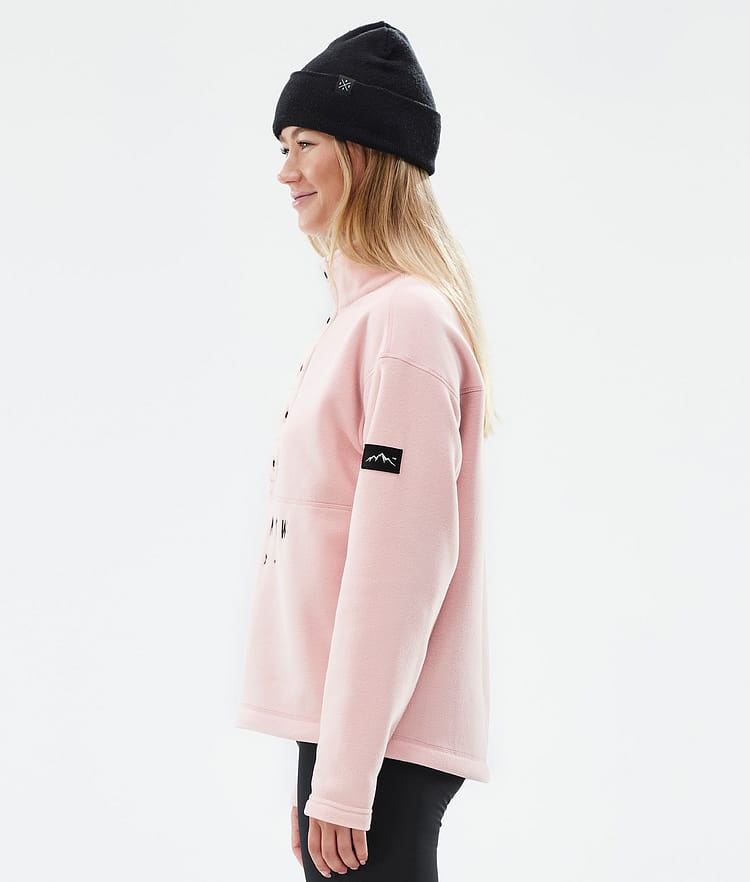 Dope Comfy W Fleece Sweater Women Soft Pink