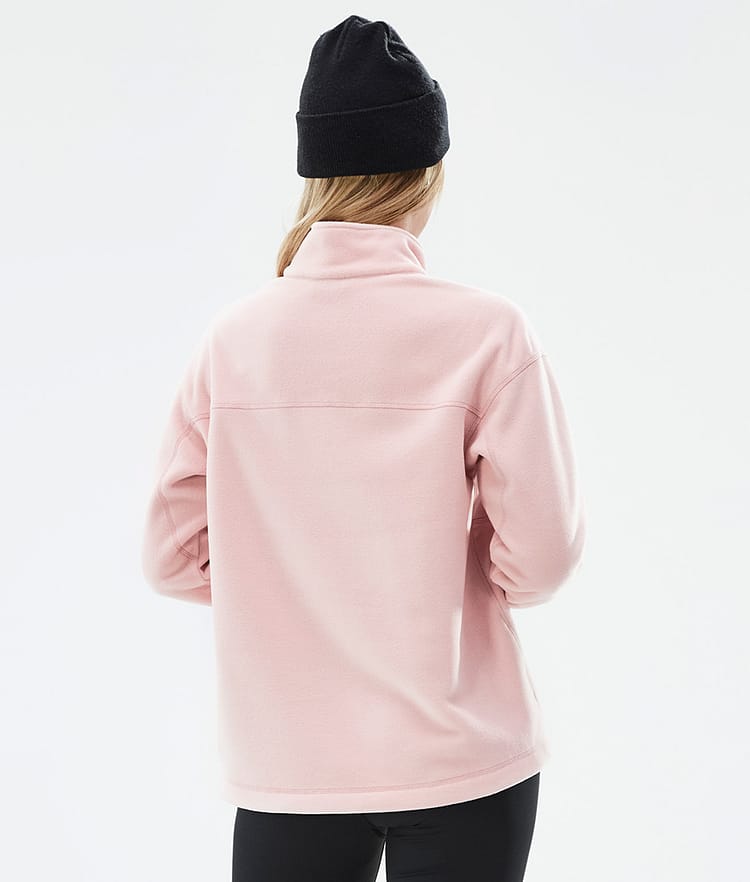 Dope Comfy W Fleece Sweater Women Soft Pink