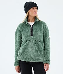 Dope Pile W Felpa Pile Donna Faded Green