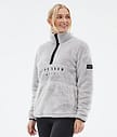 Dope Pile W Sweat Polaire Femme Light Grey