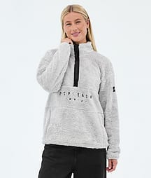 Dope Pile W Felpa Pile Donna Light Grey