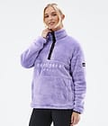 Dope Pile W Sweat Polaire Femme Faded Violet