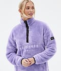 Dope Pile W Fleece Sweater Women Faded Violet