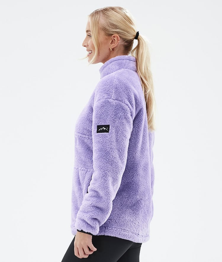 Dope Pile W Forro Polar Mujer Faded Violet - Lila