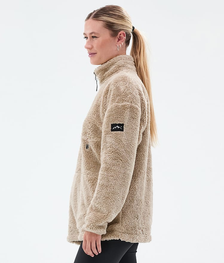 Dope Pile W Fleece Trui Dames Sand Renewed, Afbeelding 5 van 7