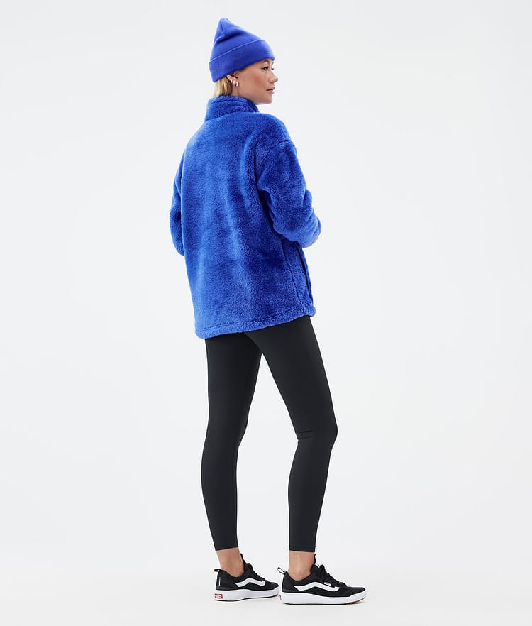 Dope Pile W Fleecepullover Damen Cobalt Blue