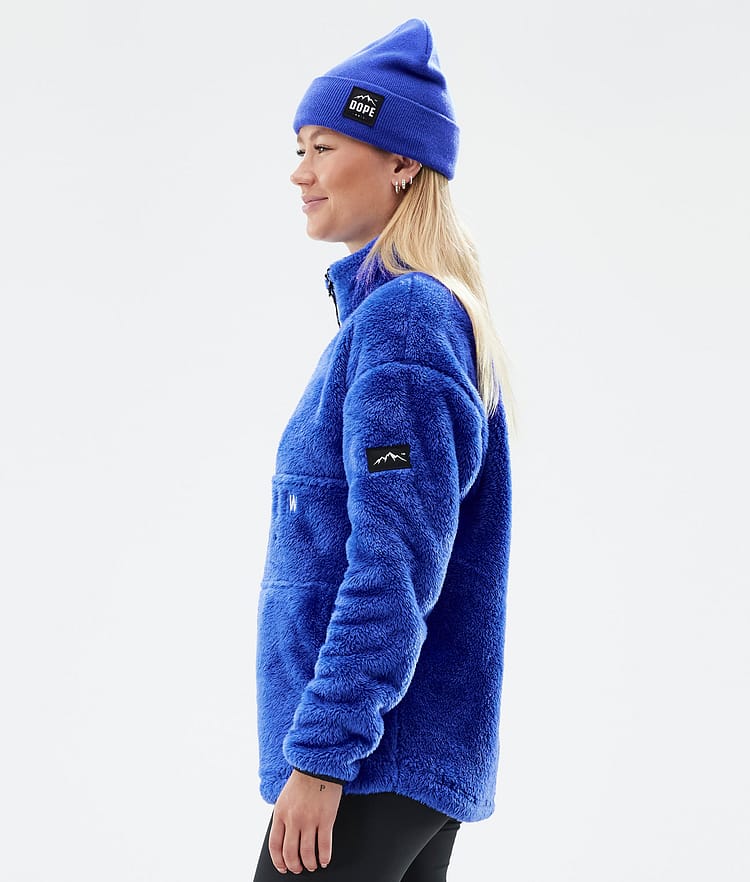 Dope Pile W Fleece Sweater Women Cobalt Blue