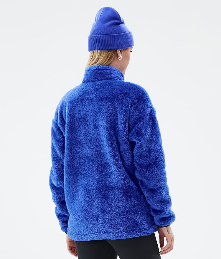 Dope Pile W Fleecetrøje Dame Cobalt Blue