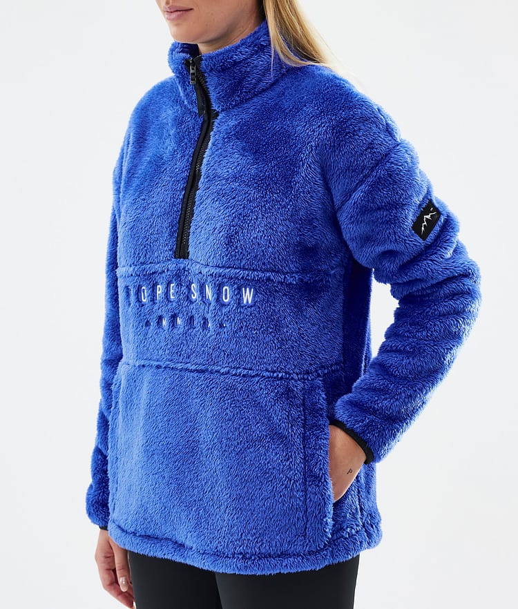 Dope Pile W Fleece Sweater Women Cobalt Blue