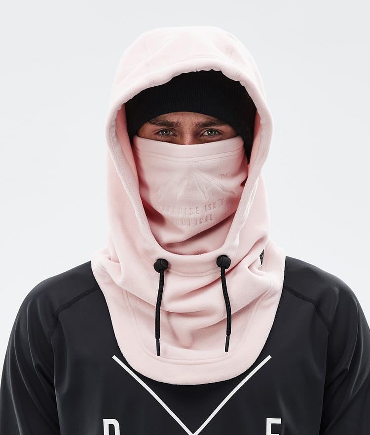 Dope Cozy Hood II Ochraniacze na Twarz Soft Pink, Zdjęcie 3 z 4