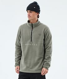 Montec Echo Fleece Trui Heren Greenish