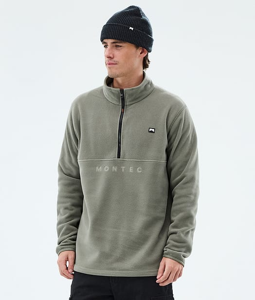 Montec Echo Fleece Trui Heren Greenish
