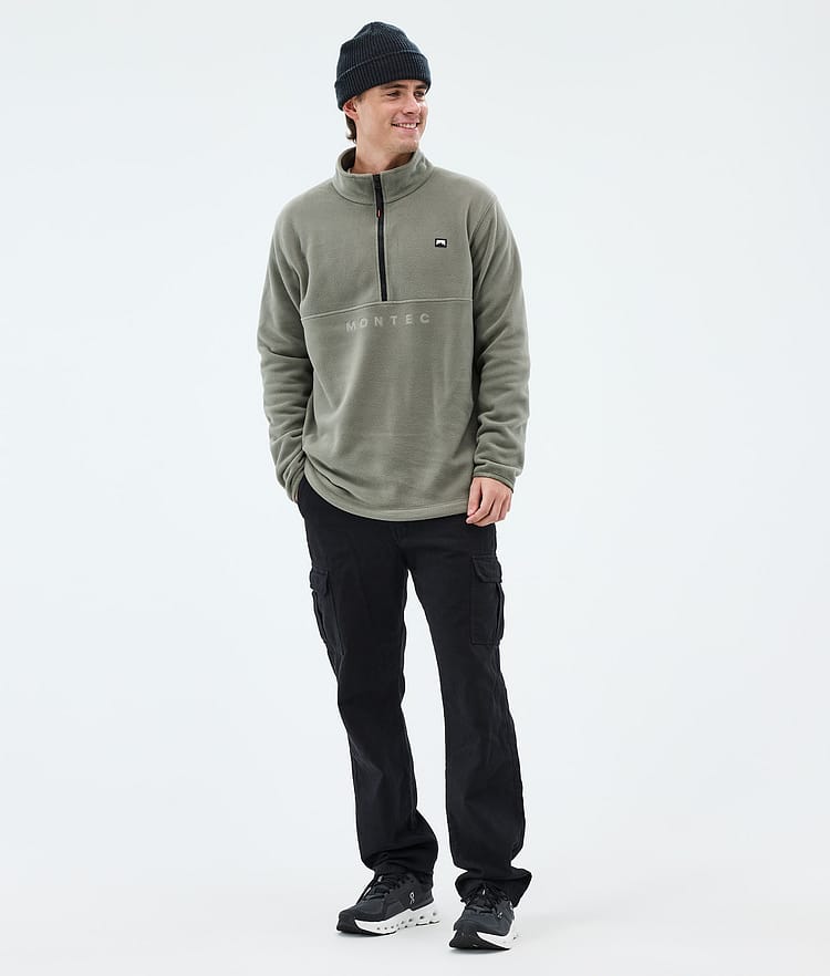 Montec Echo Fleece Sweater Men Greenish, Image 3 of 5