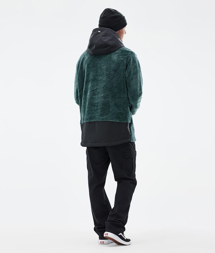 Montec Lima Fleece Hoodie Heren Dark Atlantic/Black, Afbeelding 4 van 8