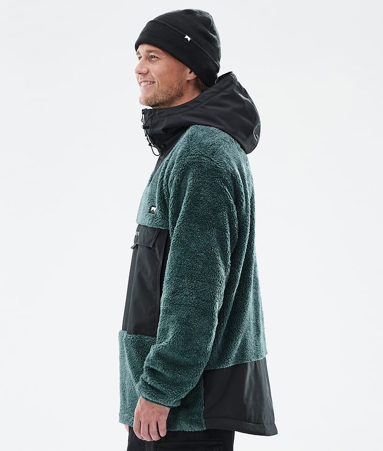 Montec Lima Fleece Hoodie Heren Dark Atlantic/Black, Afbeelding 5 van 8