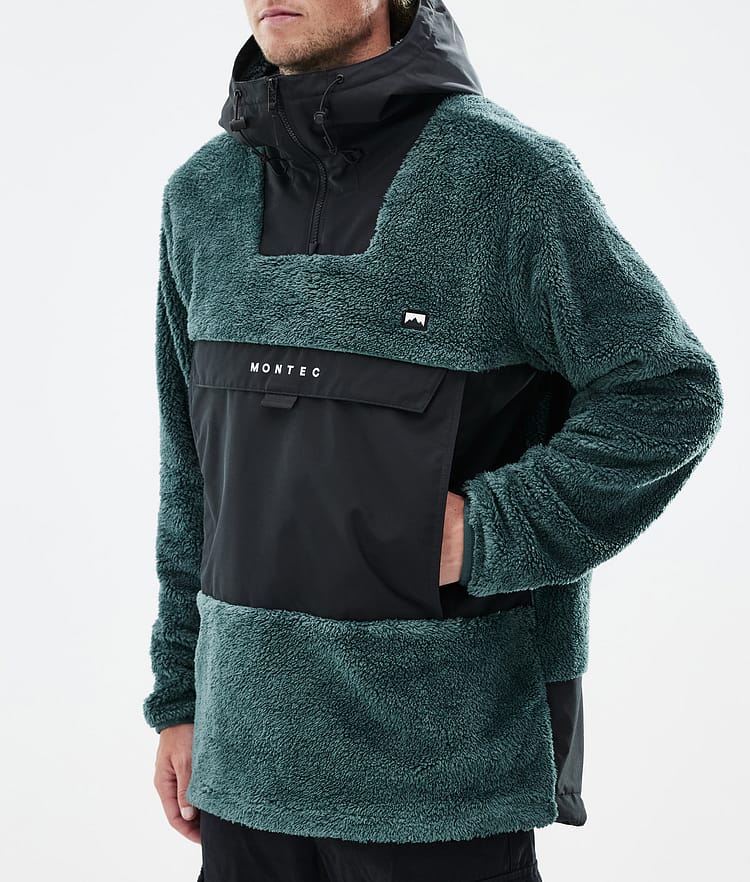 Montec Lima Fleece Hoodie Heren Dark Atlantic/Black, Afbeelding 7 van 8