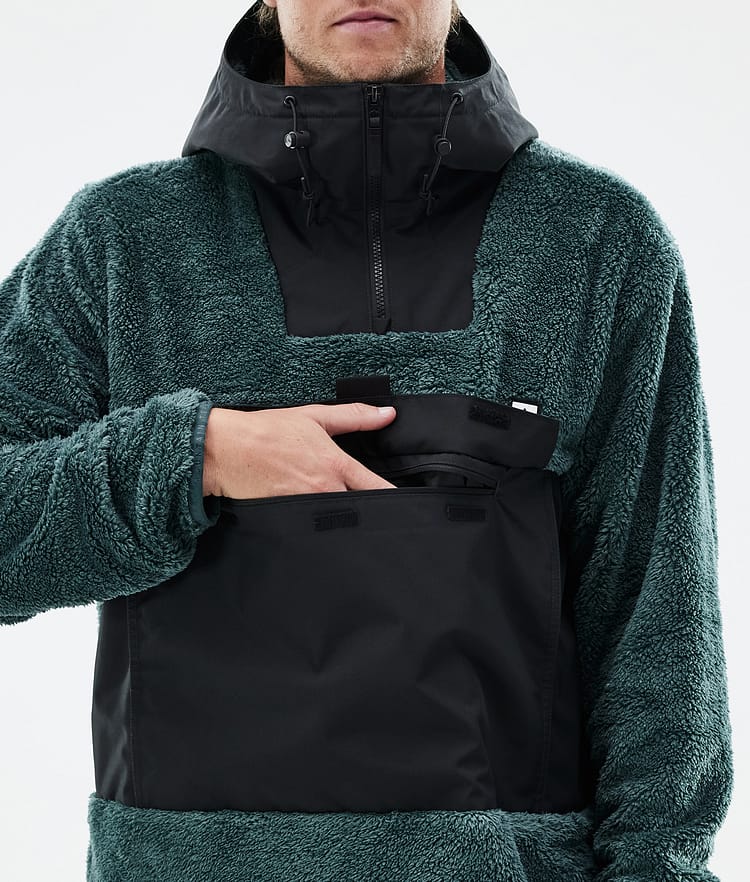 Montec Lima Fleece Hoodie Heren Dark Atlantic/Black, Afbeelding 8 van 8