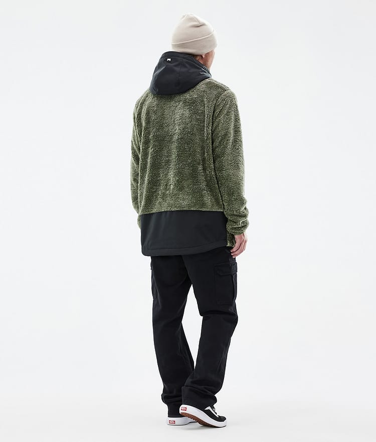 Montec Lima Fleece Hoodie Heren Greenish/Black, Afbeelding 4 van 8