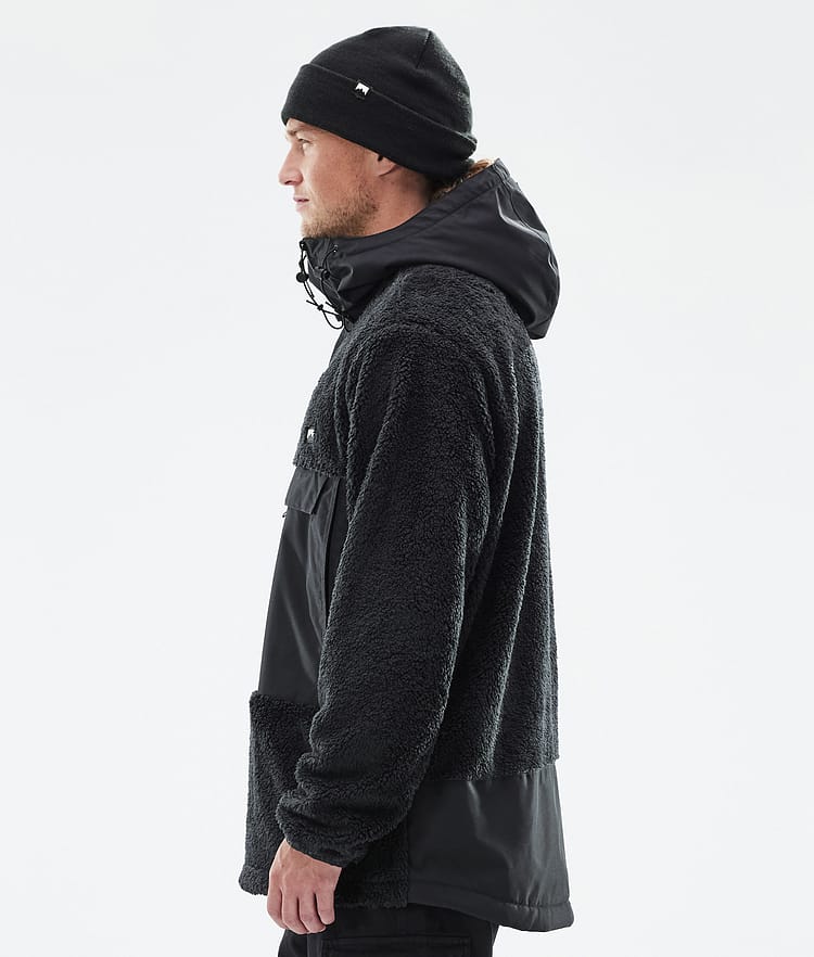 Montec Lima Fleece Hoodie Heren Black/Black, Afbeelding 5 van 8