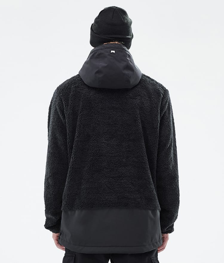 Montec Lima Fleece Hoodie Heren Black/Black, Afbeelding 6 van 8