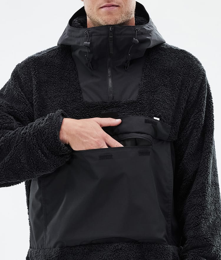 Montec Lima Fleece Hoodie Heren Black/Black, Afbeelding 8 van 8