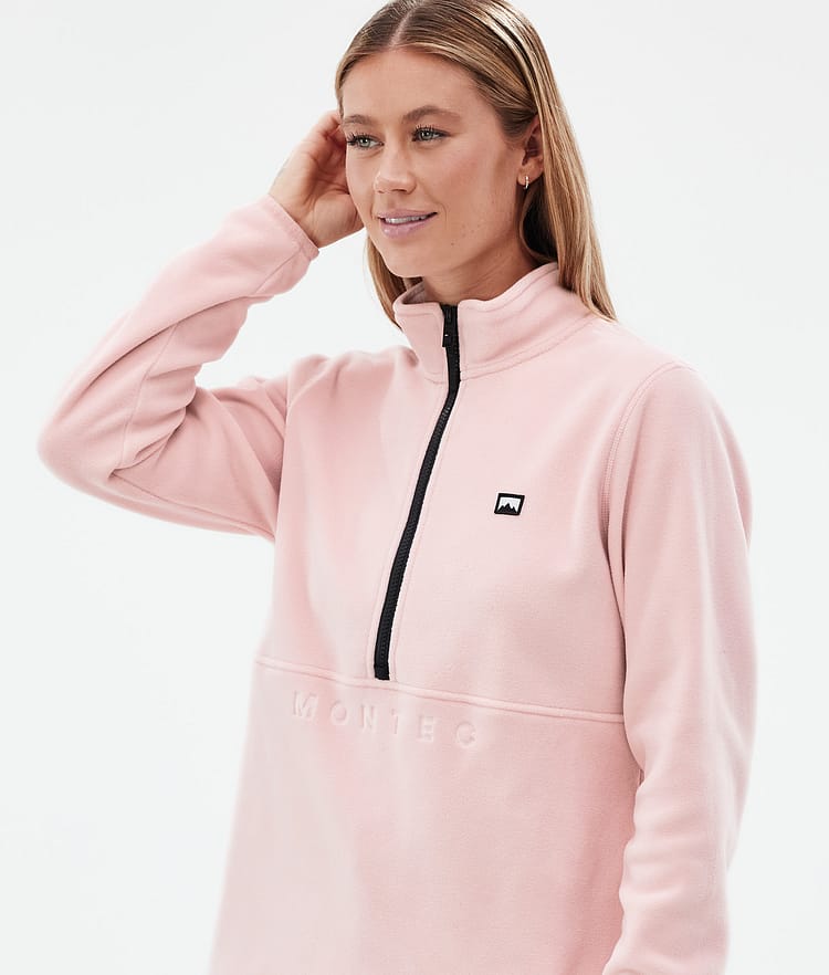 Montec Echo W Fleece Trui Dames Soft Pink, Afbeelding 2 van 5
