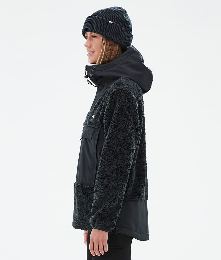 Montec Lima W Fleece Hoodie Women Black/Black, Image 5 of 8