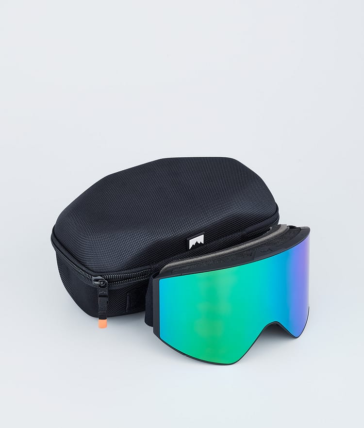 Montec Scope Gafas de esquí Black W/Black Tourmaline Green Mirror, Imagen 4 de 6