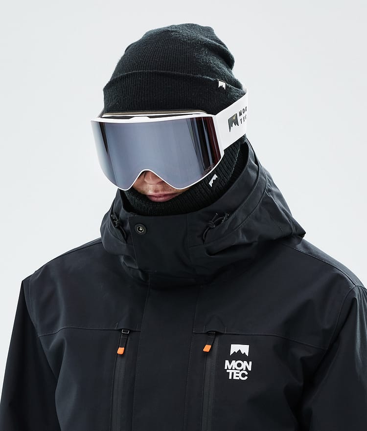 Montec Scope Masque de ski White W/White Black Mirror, Image 2 sur 6