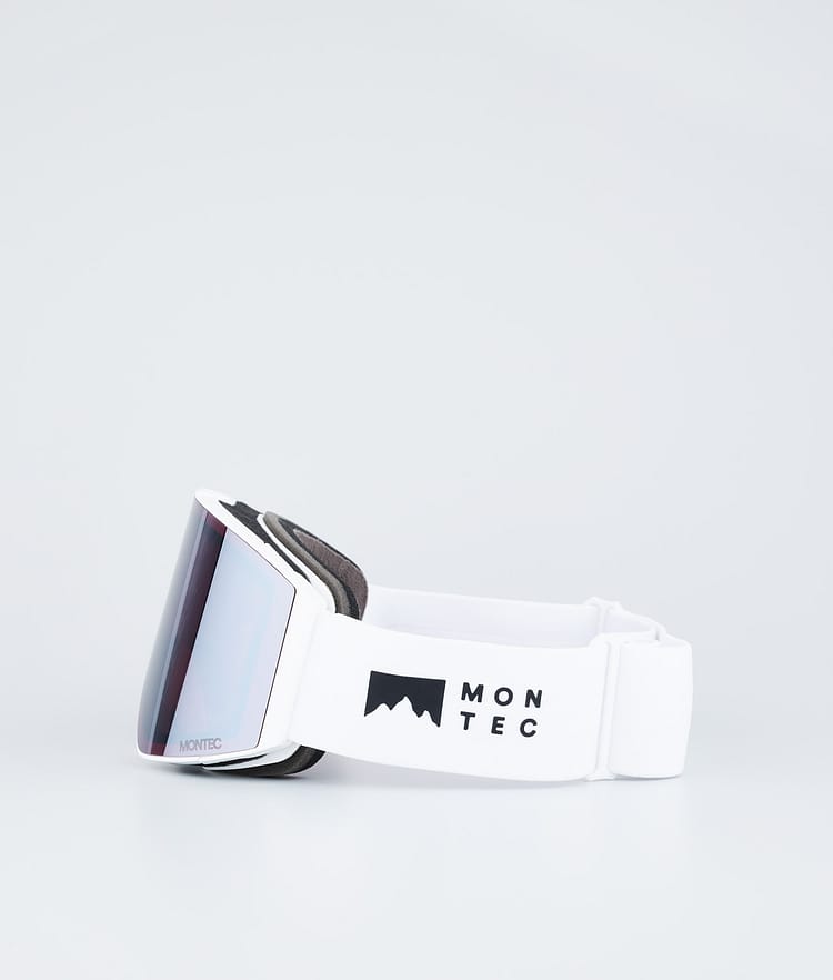 Montec Scope Skibrille White W/White Black Mirror, Bild 5 von 6