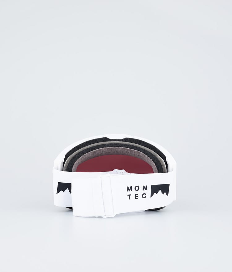 Montec Scope Masque de ski White W/White Black Mirror, Image 6 sur 6