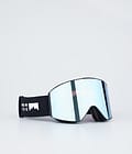 Montec Scope Skibriller Black W/Black Moon Blue Mirror, Billede 1 af 6