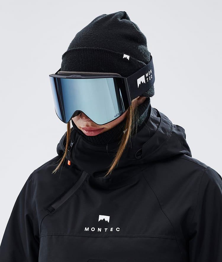 Montec Scope Gafas de esquí Black W/Black Moon Blue Mirror, Imagen 3 de 6