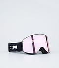 Montec Scope Skibriller Black W/Black Pink Sapphire Mirror