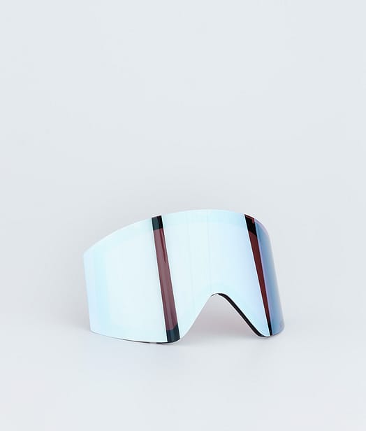 Montec Scope Goggle Lens Náhradní Skla na Lyžařské Brýle Moon Blue Mirror