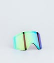 Montec Scope Goggle Lens Udskiftningslinse Herre Tourmaline Green Mirror