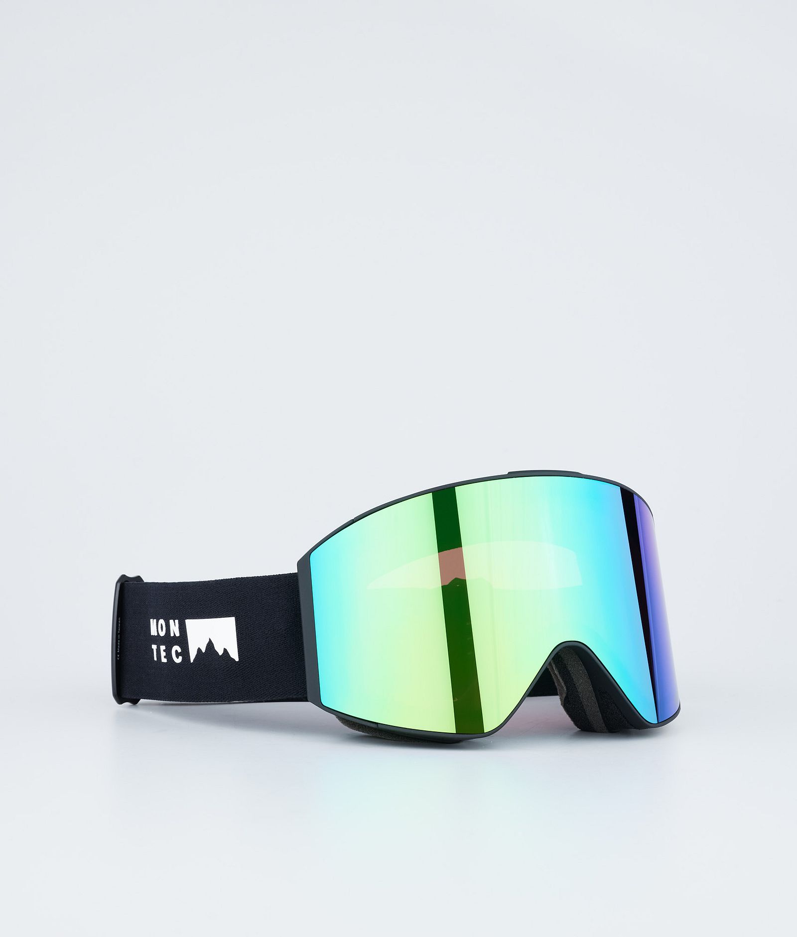 Montec Scope Goggle Lens Ecran de remplacement pour masque de ski Tourmaline Green Mirror