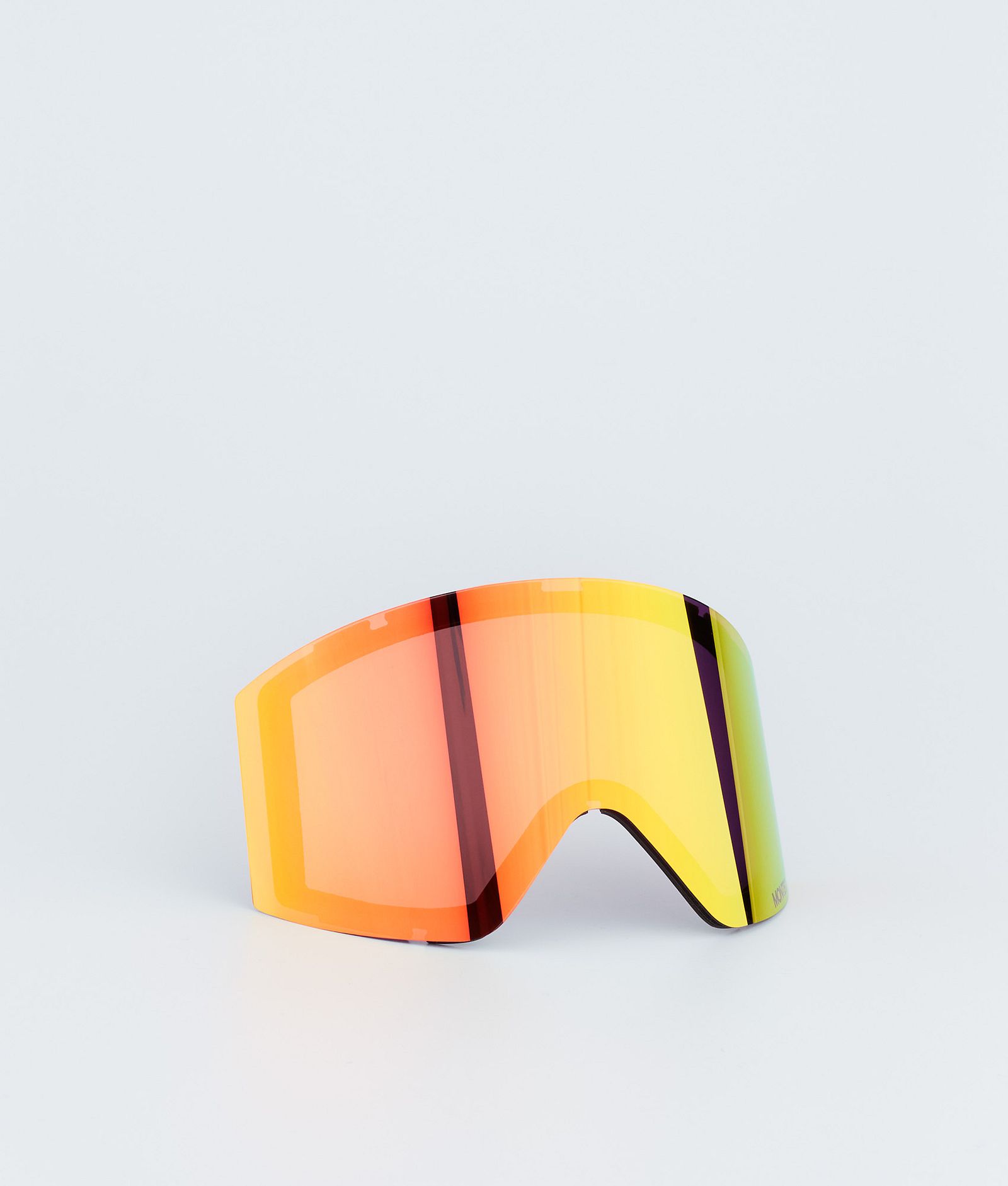 Montec Scope Goggle Lens Náhradní Skla na Lyžařské Brýle Ruby Red Mirror