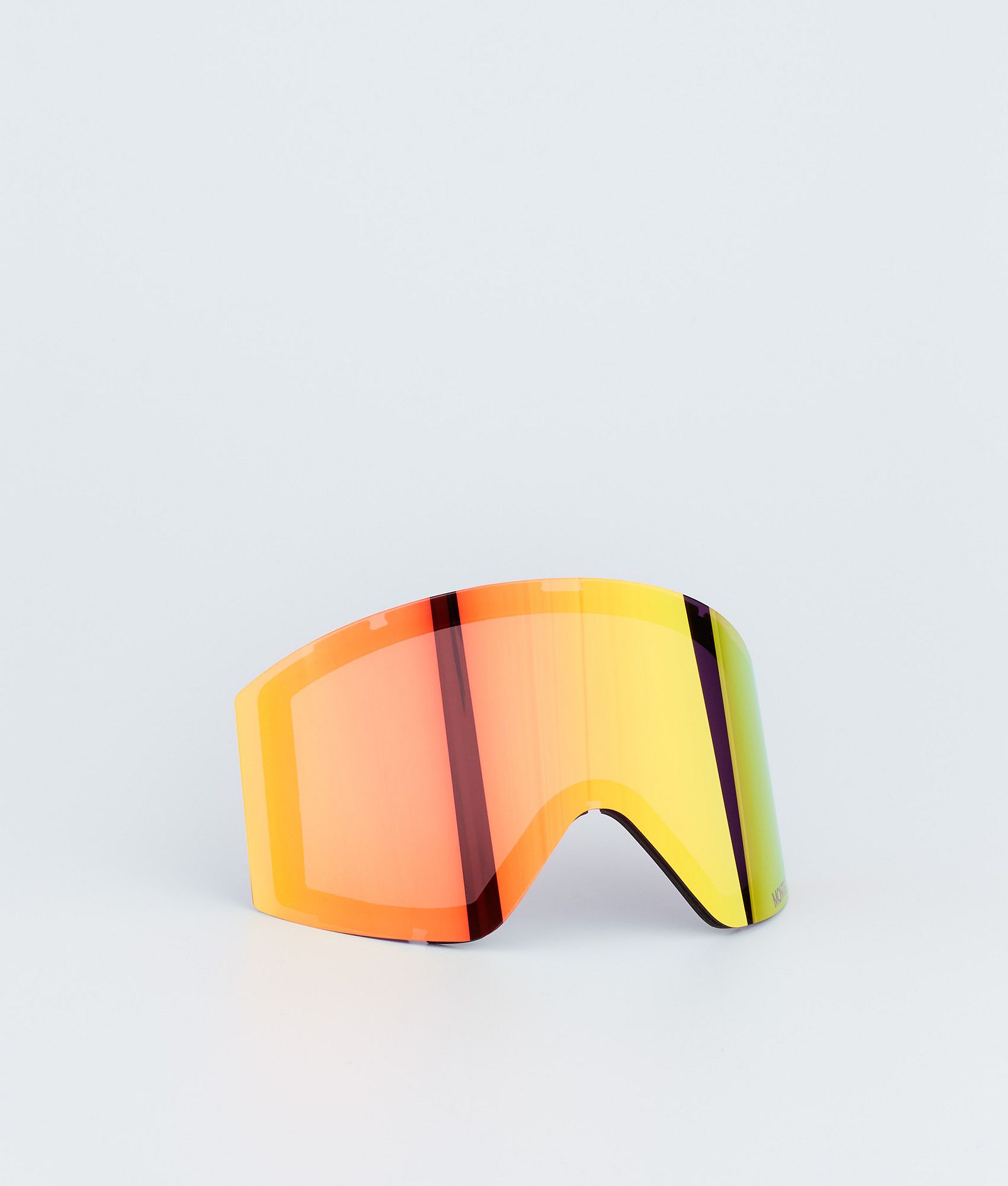 Montec Scope Goggle Lens Lente de Repuesto Snow Ruby Red Mirror