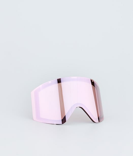 Montec Scope Goggle Lens Ecran de remplacement pour masque de ski Pink Sapphire